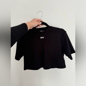 Off-White cropped top